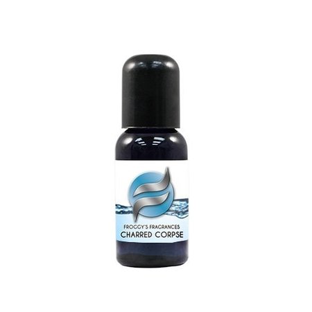 FROGGY'S FOG 1 oz. CHARRED CORPSE - Water Based Scent Additive for Fog, Haze, Snow & Bubble Juice WBS-1OZ-CHAR